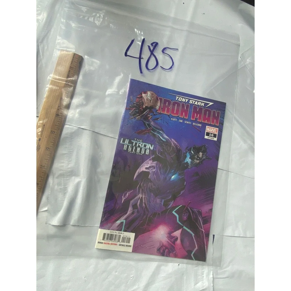 Tony Stark Iron Man The‎ Ultron Agenda Part One Marvel Comic Book 16